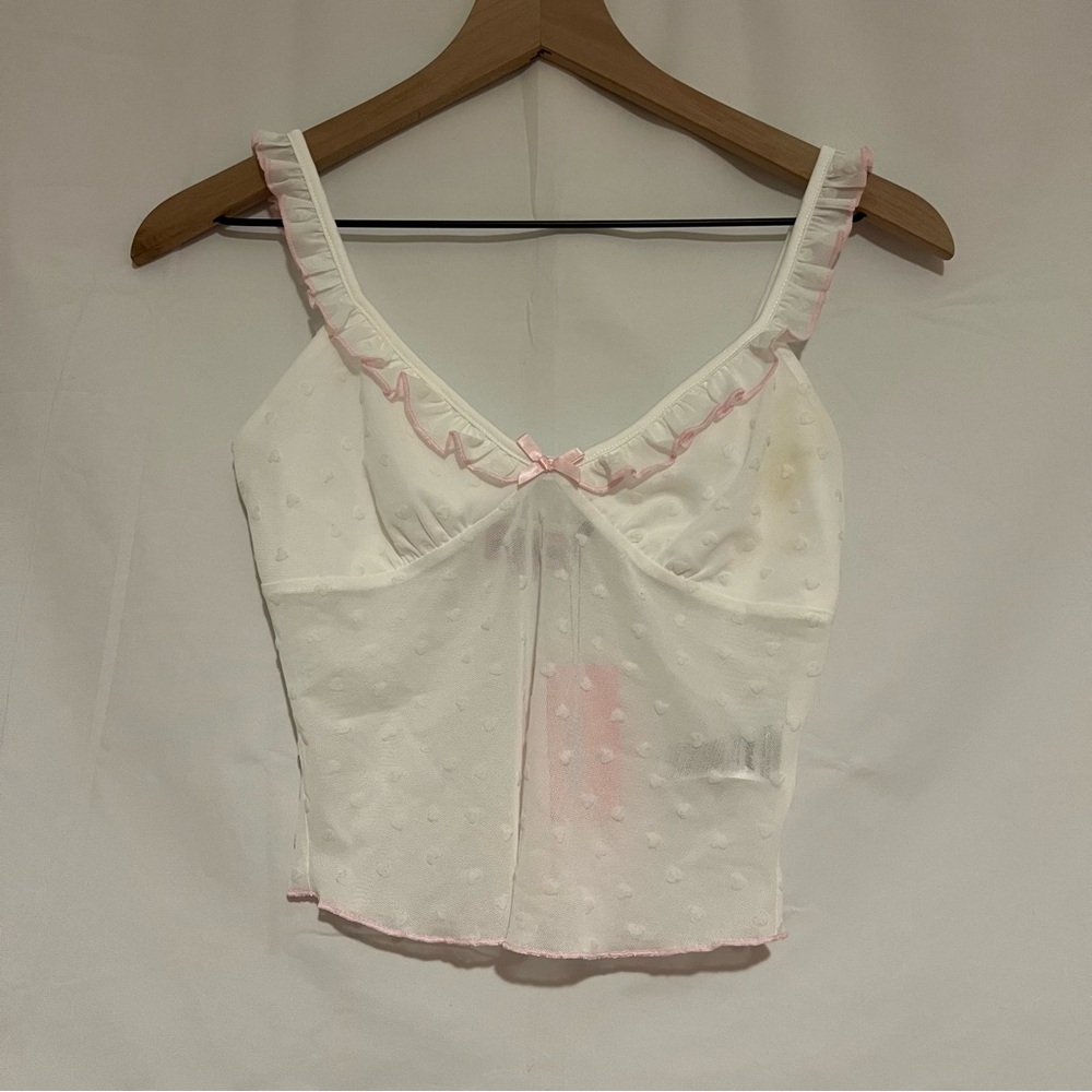 NWT Edikted White Tank Top